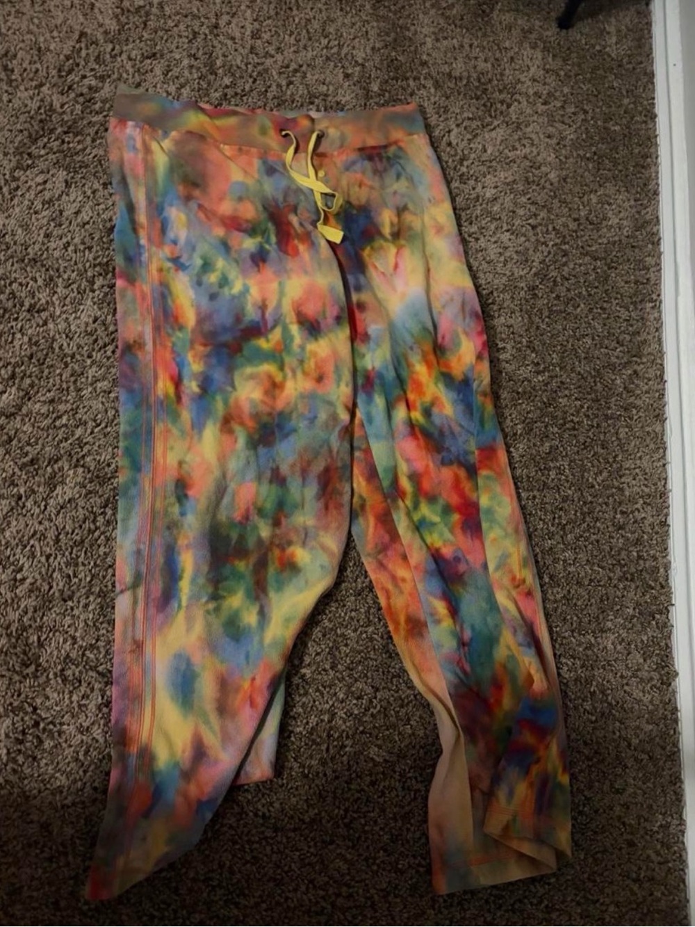 Jenni by Jennifer Moore Kids Tie-Dye Joggers - Yellow, Blue, Pink